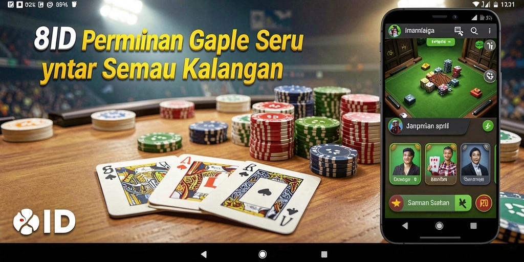 Tampilan gameplay seru dan interaktif di 8ID