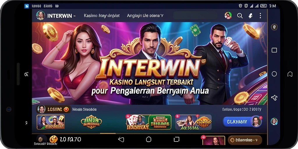 Screenshot permainan Live Casino INTERWIN yang menarik dan interaktif.