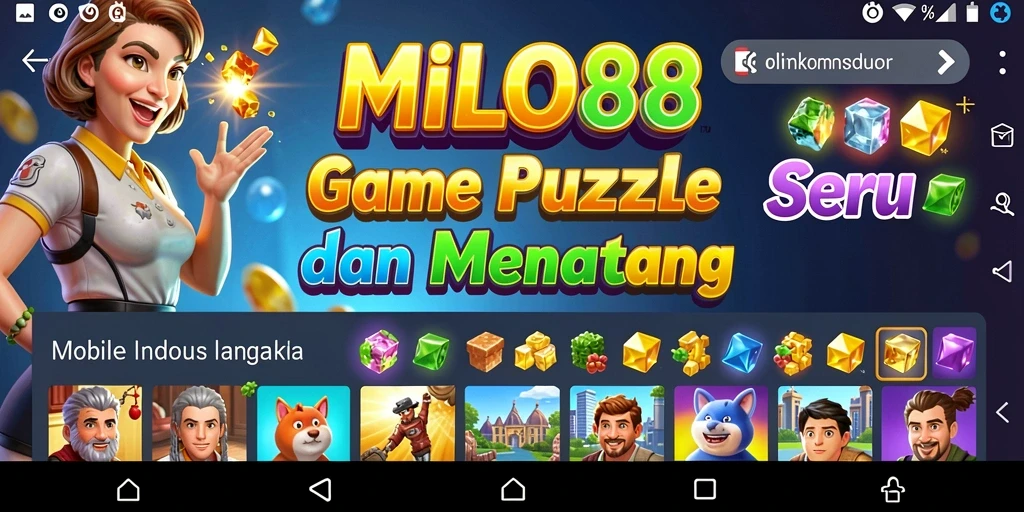 Gameplay seru MILO88 dengan tantangan puzzle yang menarik.