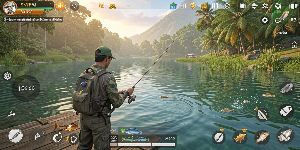 Tangkapan ikan besar di SVIP5 dengan grafik menakjubkan.