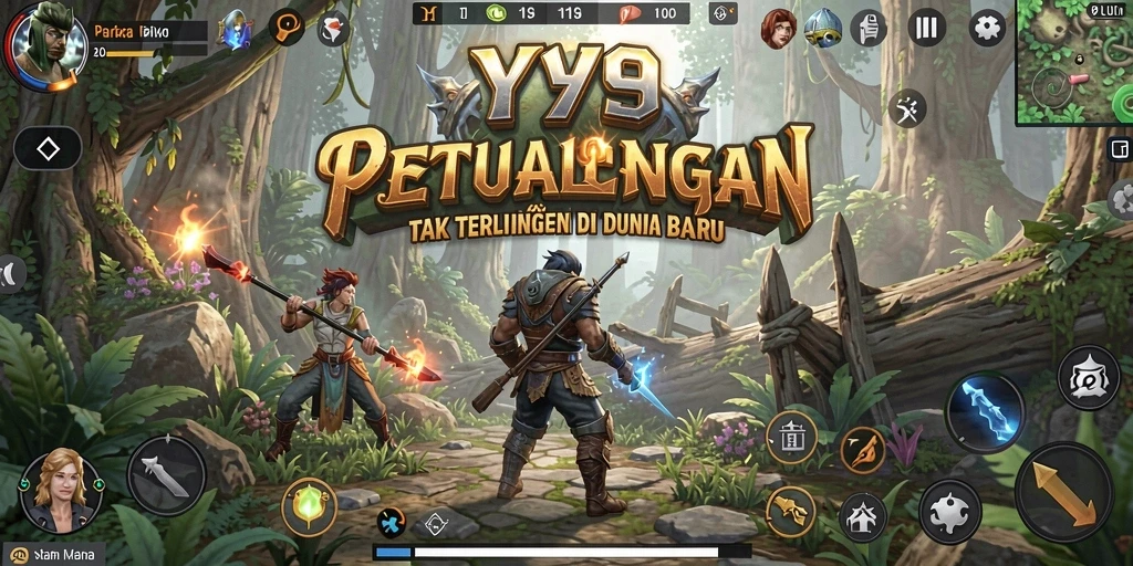 Gameplay Y89 yang penuh petualangan dengan grafik menawan.